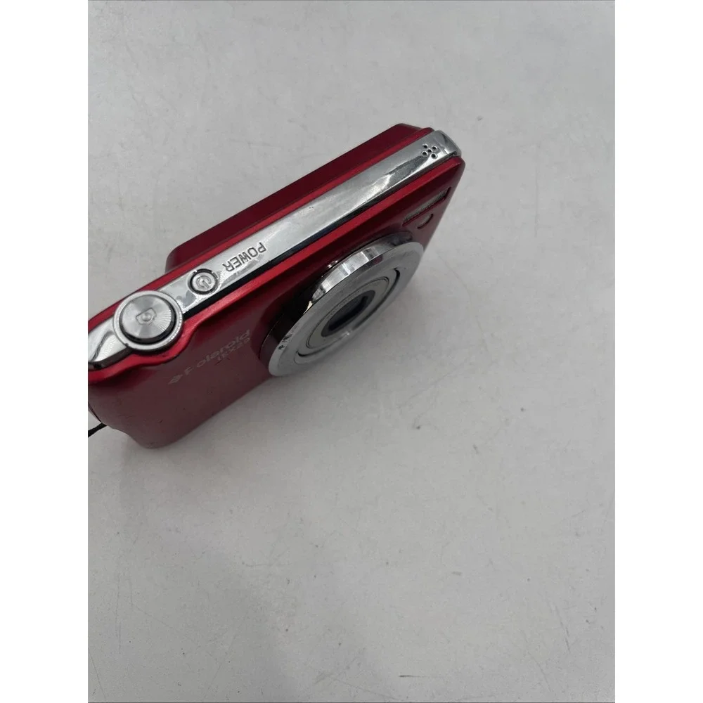 POLAROID IEX29 18MP 10X ZOOM DIGITAL CAMERA+New Battery+SD CARD RED+Case